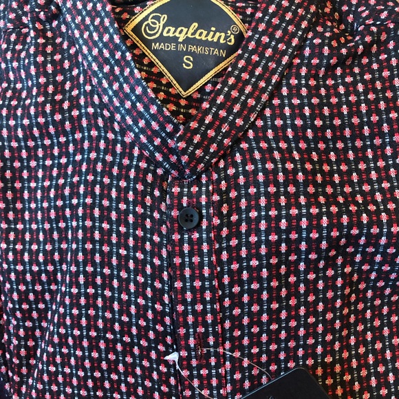 Pakistani Indian Bollywood 2 pc kameez kurta mens size SMALL - Picture 3 of 17